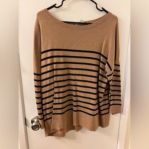 Loft XL Sweater with open back